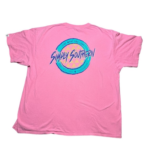 Simply Southern Other - Simply Southern Pink Retro Graphic 90’s Tee Shirt XXL